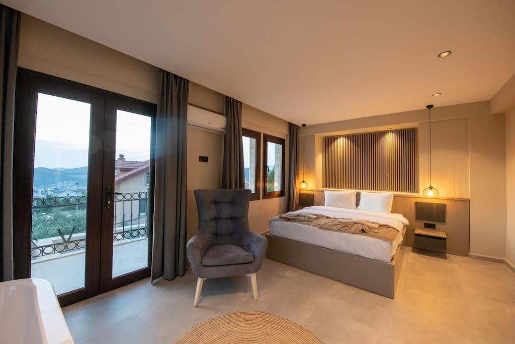 Havuzlu Korunakli Jakuzili Villa Fethiye Zewnętrze zdjęcie